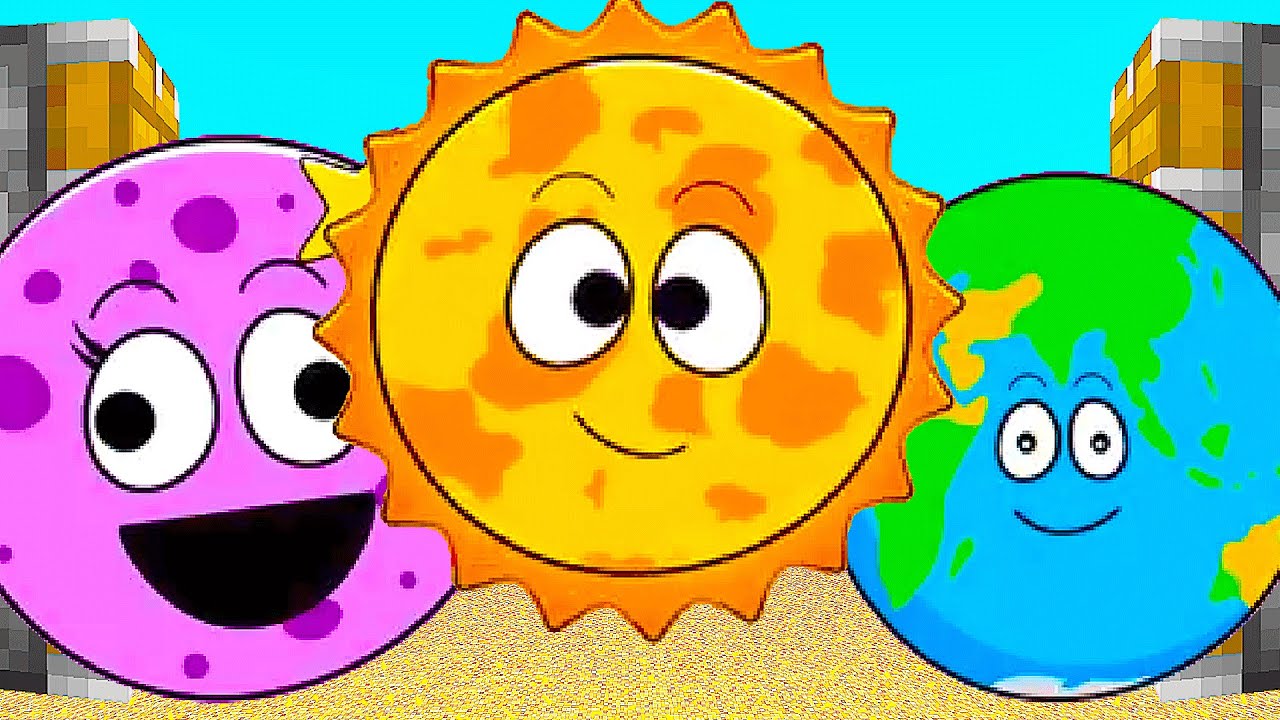 How To Combine Into Sprunki OC Sun, Moon And Earth Phase 1 To Phase 3 In Minecraft PE