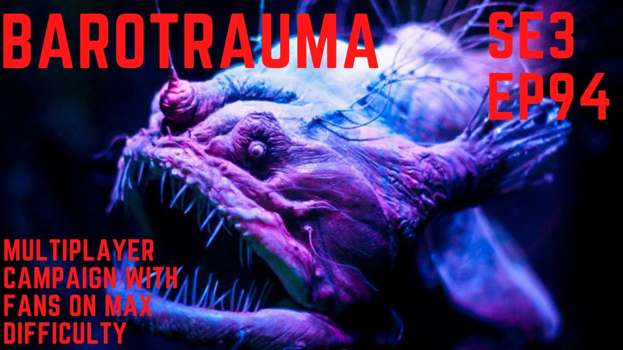 Barotrauma Multiplayer ENDWORM Monster Pt2 #94 - YouTube