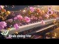 Calm Piano Music with Beautiful Spring Scene • Soothing Music for Studying, Relaxation or Sleeping