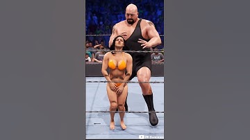💥Big Show vs Nikki Cross💥Part 8 #bigshow #nikkicross #wwe #wwe2k25 #shorts #wweraw #smackdown #reels