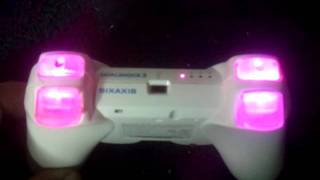 White Dualshock 3 with all clear buttons and Rapidfire - Juan in NJ