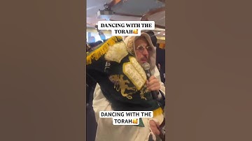 Thumbnail of DANCING WITH THE TORAH🥰#torah #shabbat #shalom #rabbi