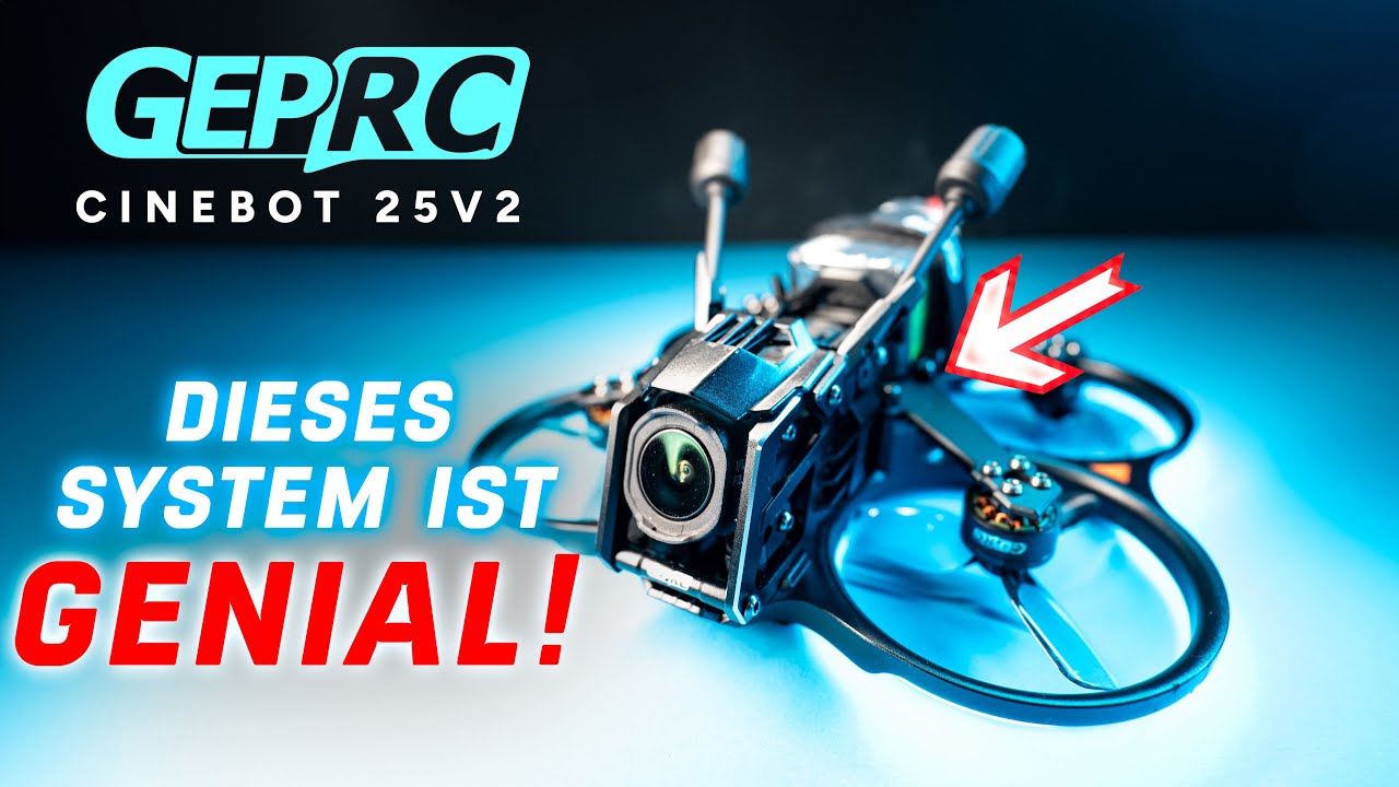 GEPRC Cinebot 25 V2: Das Ende von Jello & Vibrationen? Review
