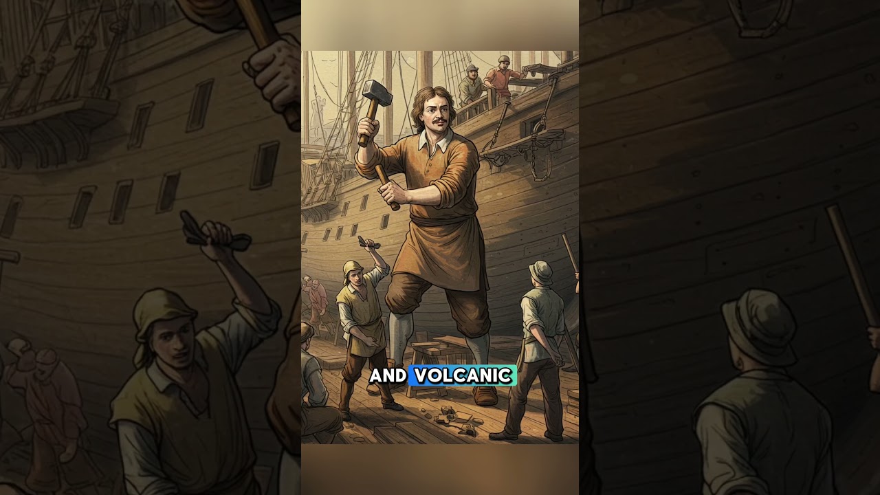 Peter the Great:The 6'8 Russian Tsar who went undercover as a shipbuilder to modernize his country.