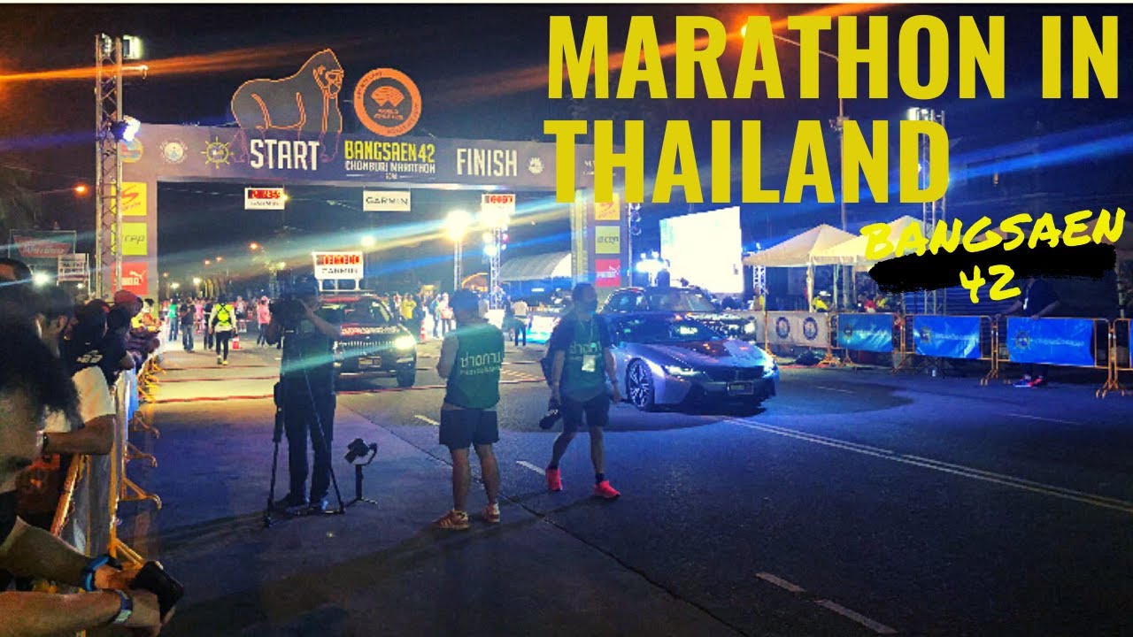 Best Marathon In Thailand | Bangsaen 42 | 2020 | Amazing Thailand | Running | 26.2 miles | 42.195 Km