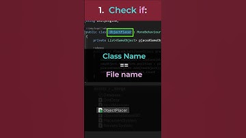 Unity Cant add script error Fix