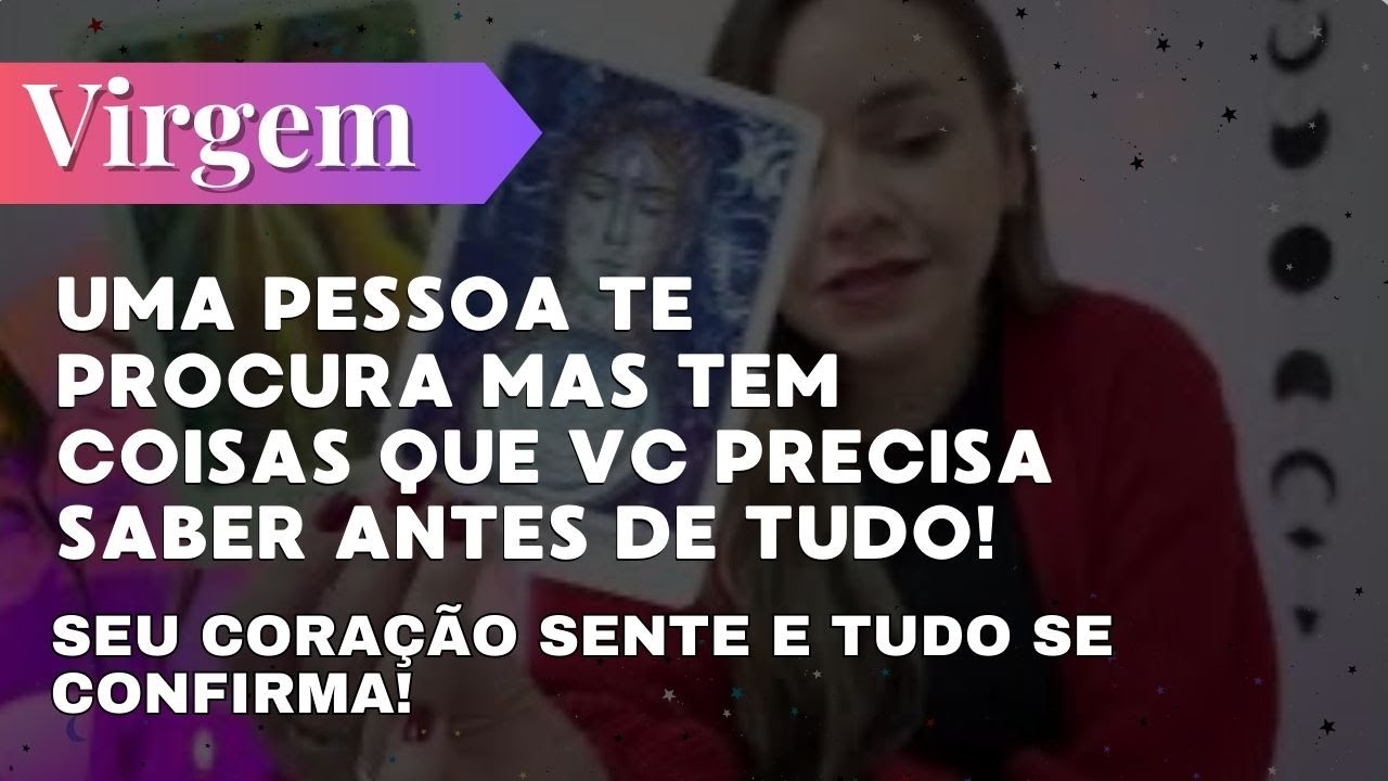 VIRGEM✨UM ALERTA CERTEIRO SOBRE UMA PESSOA QUE ESTÁ PRESTES A TE PROCURAR!