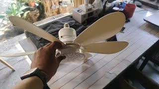 Ceiling Fan with Light blown fuse, watch this how to fix