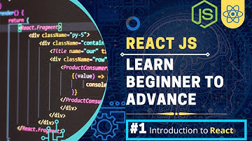 React JS - React Tutorial for Beginners in Hindi Urdu [Part-1] : Introduction to React js