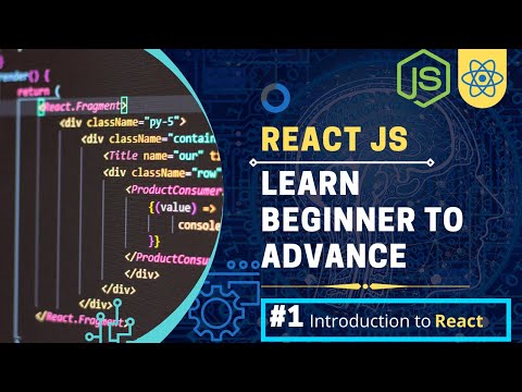 React JS - React Tutorial for Beginners in Hindi Urdu [Part-1] : Introduction to React js