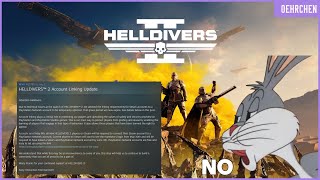 Farewell Helldivers 2 - My Thoughts on MANDATORY Account Linking in Games