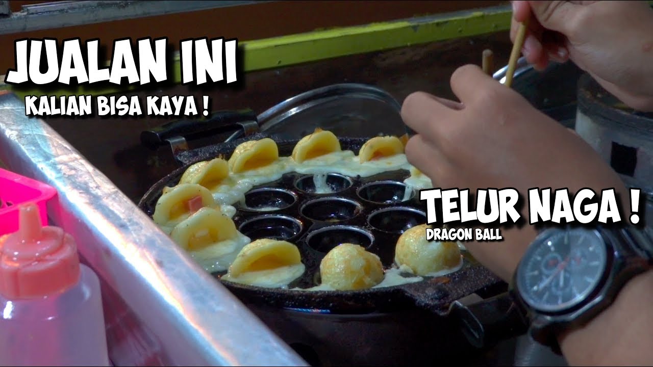 SERGAP DAGANGAN DISINI ! JUALAN TELUR NAGA baru nemu di GEROBAKAN !