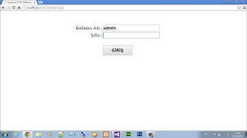 QueryString ve Session ile Veri Taşıma