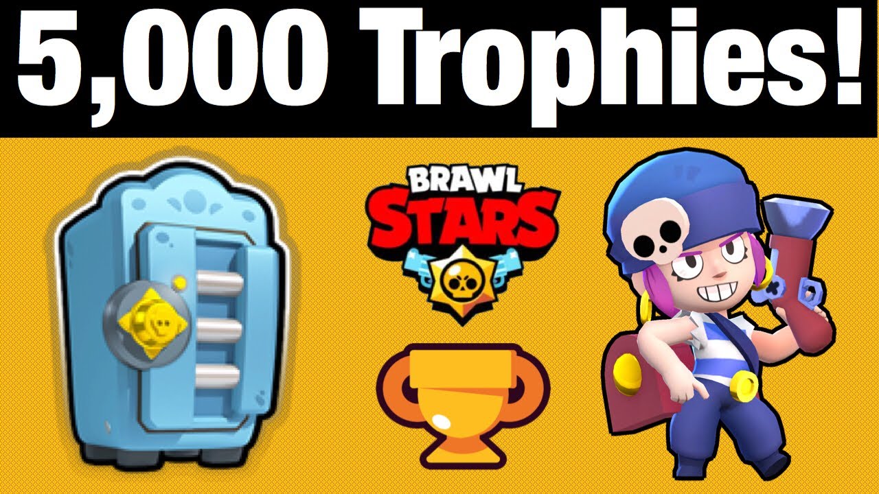 Pushing To 5,000 Trophies! - Opening A Mega Box! - High Level Showdown Gameplay! - Brawl Stars