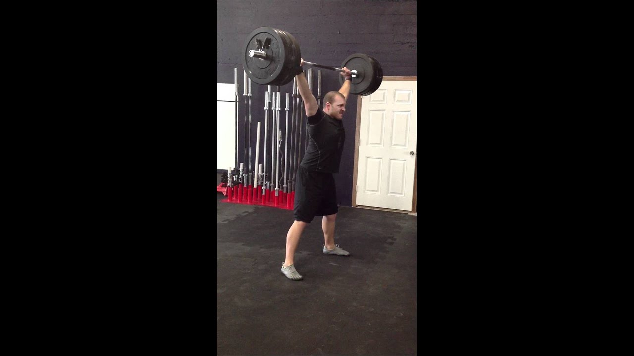 255 Overhead Squat -Matthis