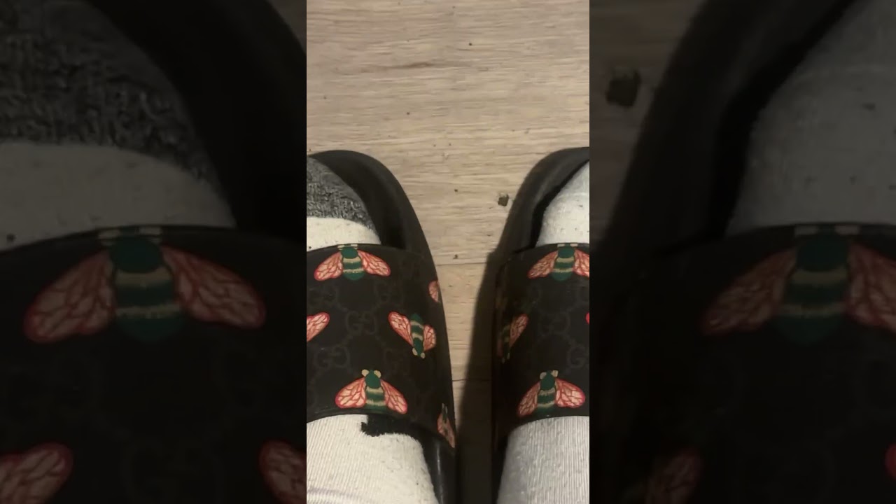 Gucci slides 🛝