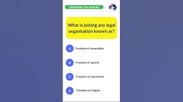 Guess the Answer - PART 18 | Australian Citizenship Test 2024 #shorts