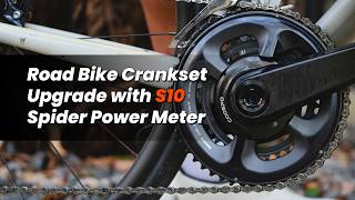 Coospo S10 Spider Power Meter: Road Bike Crankset Upgrade