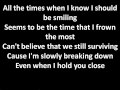 Trey Songz  Heart Attack Lyrics On Screen 2012