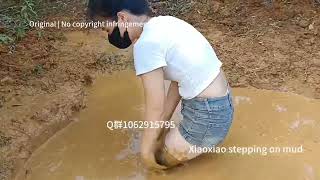 65 Issue Thigh-High Boots Stuck In The Mud Of The Orchard