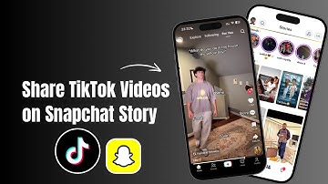 How to Share TikTok Videos on Snapchat Story? (2025)