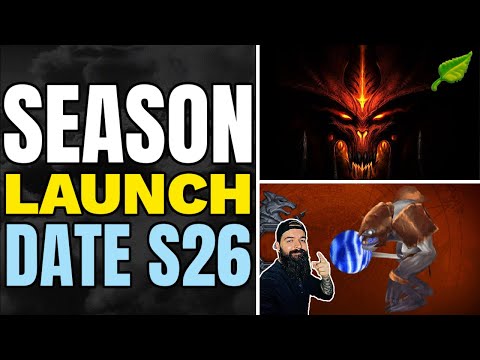 SEASON 26 LAUNCH DATE | REWARDS, HAEDRIGS, CONQUESTS, IMPRESSIONS - DIABLO 3 2.7.3