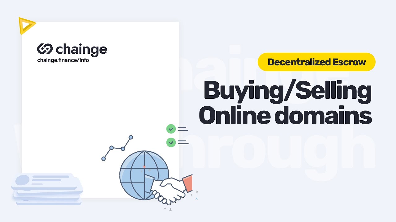 Decentralized Escrow - Buying/Selling online domains