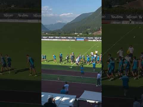 Video Ritiro Dimaro Napoli 2026, giorno 1: inizia il primo allenamento di Allegri