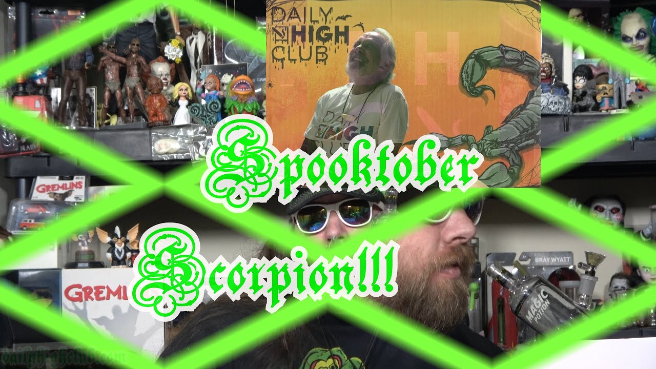 Unboxing Daily High Club Spooktober Scorpion, El Primo October 2020