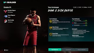 This 6'10 Dunk & Dish Sniper Build For Nba 2K27 Is A Great Distributer