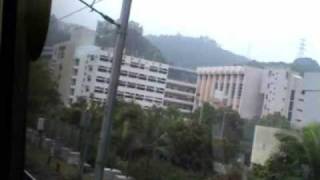 (28/3/2009)mtr east rail line MLR train E80 180 from fanling to kowloon tong part 3