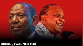 GLOVES OFF: UHURU  KENYATTA LAUNCHES COUNTER ATTACK AGAINST RUTO  📱
