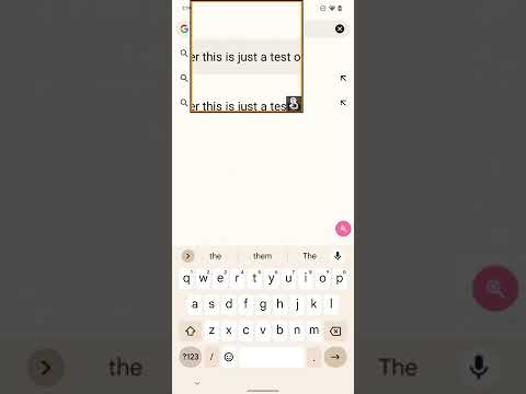 Android 13 Accessibility magnifier follow text