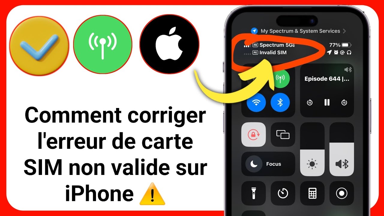 Comment corriger l'erreur « SIM non valide » sur iPhone (2025)