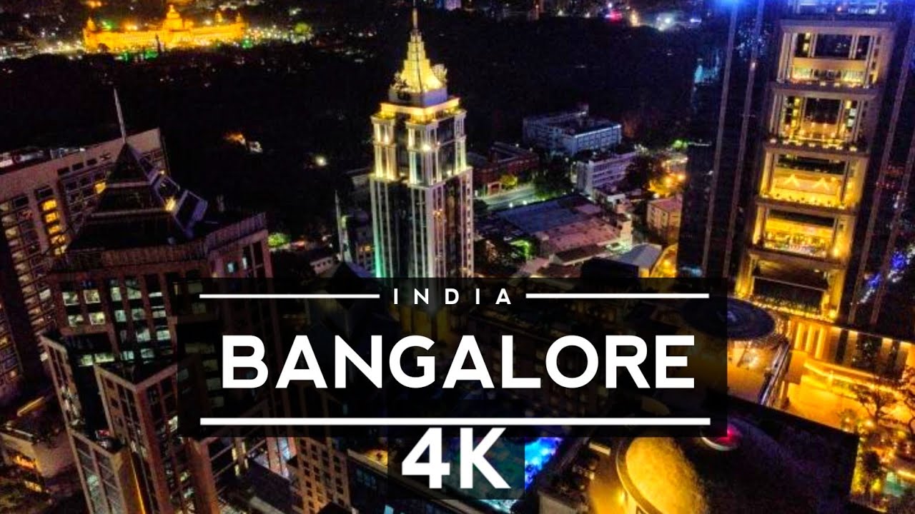 Bengaluru , India 🇮🇳 4K by drone Travel || Bengaluru Dji