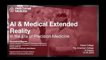 Lecture | AI and Medical Extended Reality in the Era of Precision Medicine