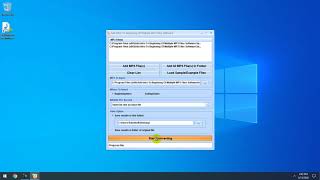 How To Use Add Intro To Beginning Of Multiple MP3 Files Software screenshot 1