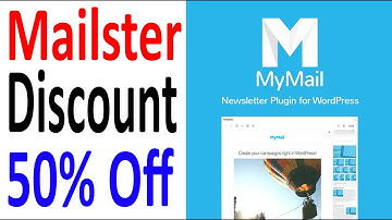 50% off Mailster Discount - Best Wordpress Bulk Email Newsletter Sending Plugin