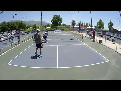 2018 Brigham City Memorial Pickleball Tournament Men's Singles Pro R1