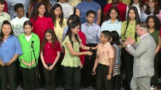 Students From P.s. 154 In Queens Sing For Good At The 2025 Etm Gala