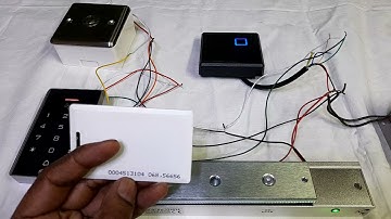 ESSL Standalone Access Control Reader JS 32E Installation & Configuration