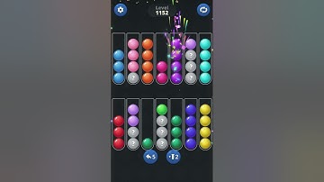 Ball Sort by Infinite Joy: Levels 1151, 1152, 1153