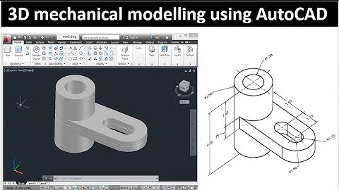 3D Modelling with AutoCAD: Model 3