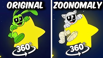 360º VR Smiling Critters cardboard voicelines animated (Complete) || Hoppy Hopscotch Zoonomaly