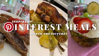 RECREATING PINTEREST BREAKFAST, LUNCH & DINNER MEALS |COCOCURLS