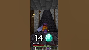 Mining 1 Diamond For Every Subscriber!!#minecraft #shorts