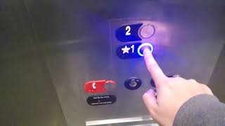 The quickest leveling Otis Hydrofit I've seen in my life, River and Rich St Garage, Columbus, OH