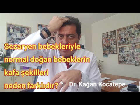 Doğumda sezaryen bebekleriyle, normal doğanların kafa şekilleri neden farklıdır, sorun yaratır mı?