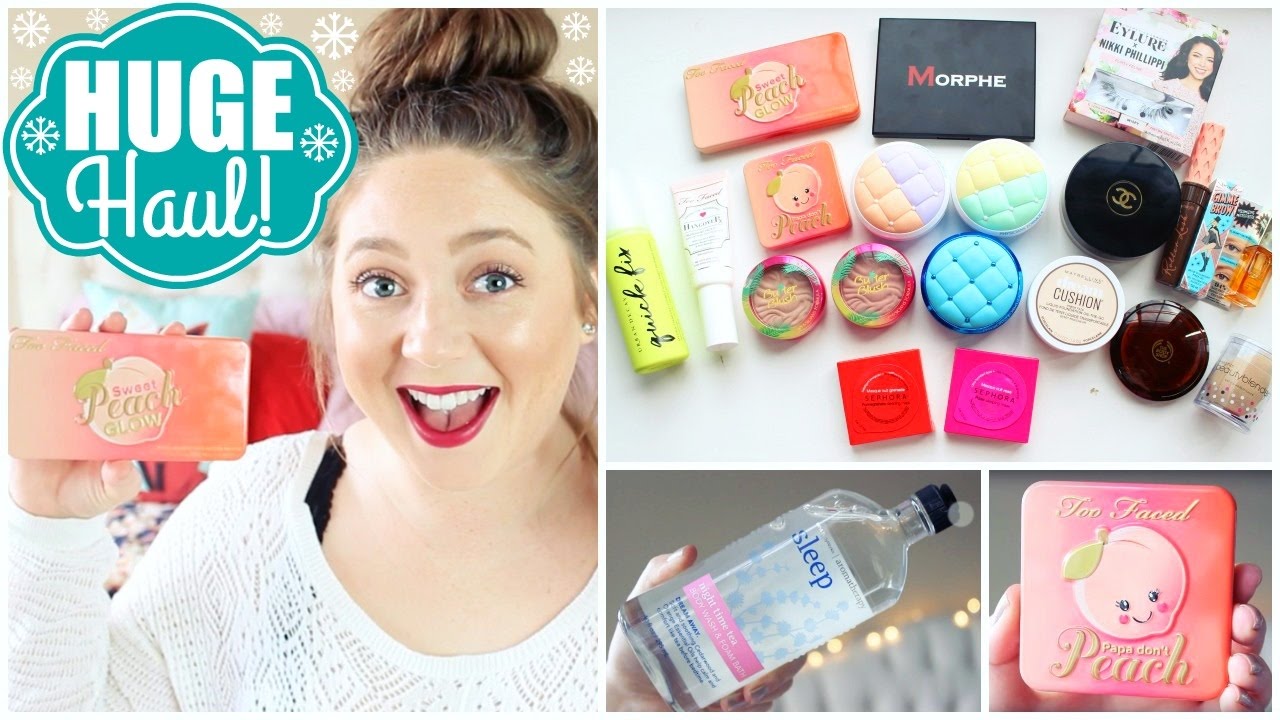 NEW MAKEUP! Huge Winter Beauty Haul/What I Got For Christmas! | 2016