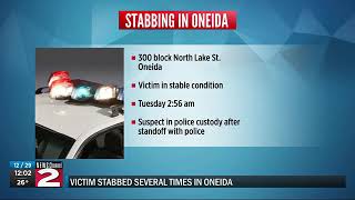 Police investigating Oneida stabbing